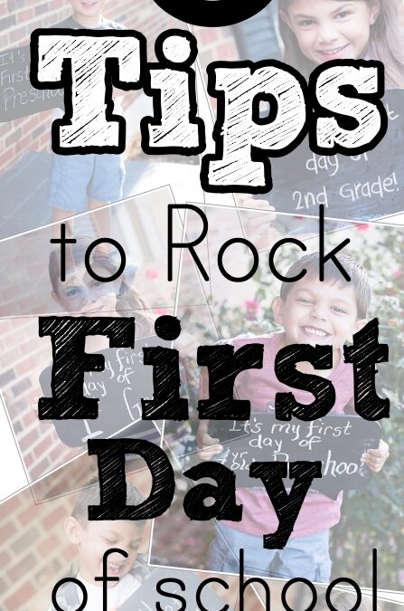 8 Tips to Rock Your First Day of School Photos